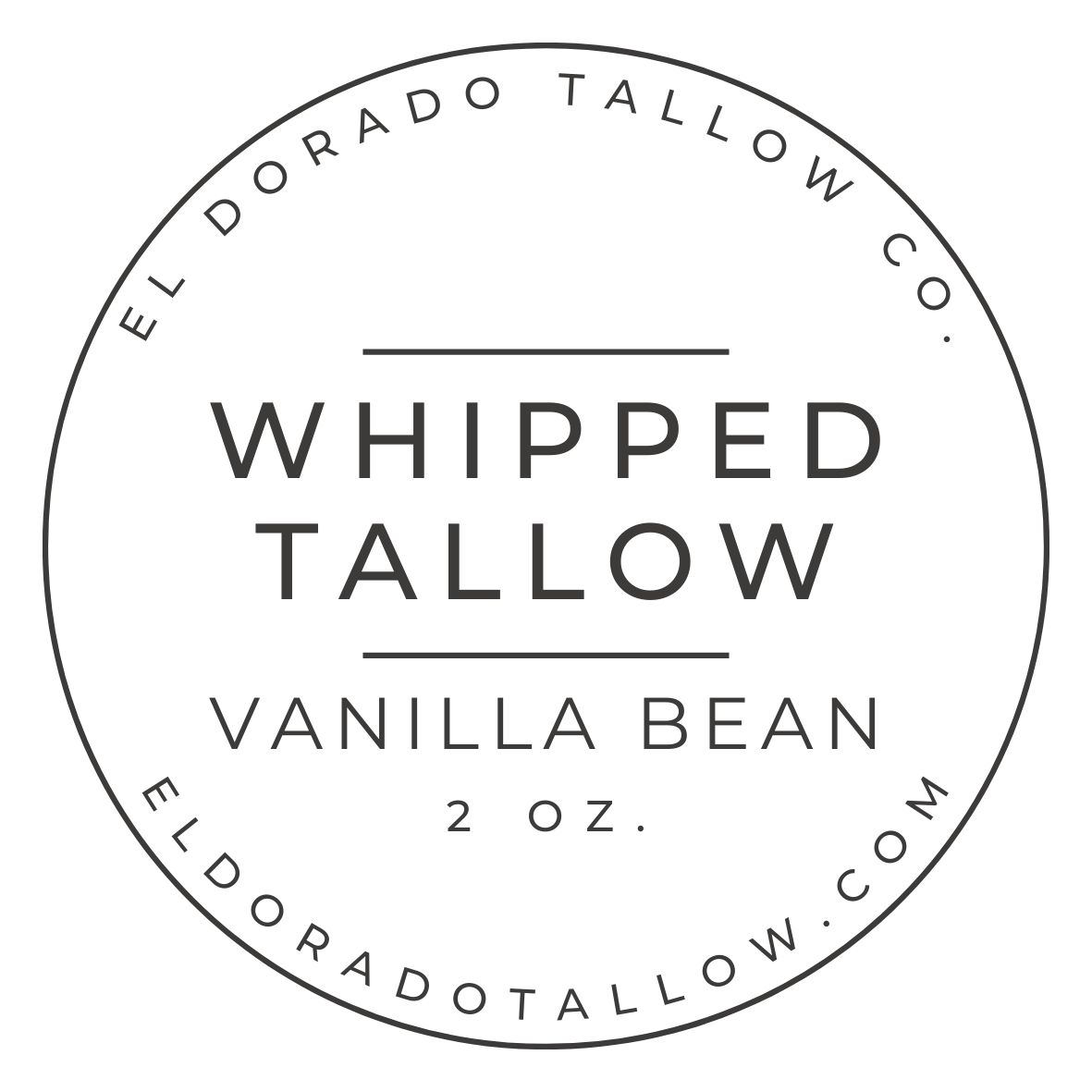 Infused Whipped Tallow