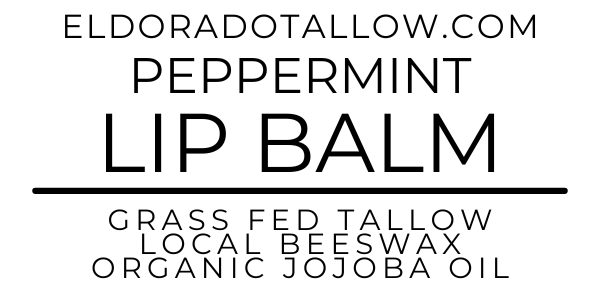 Tallow Lip Balm